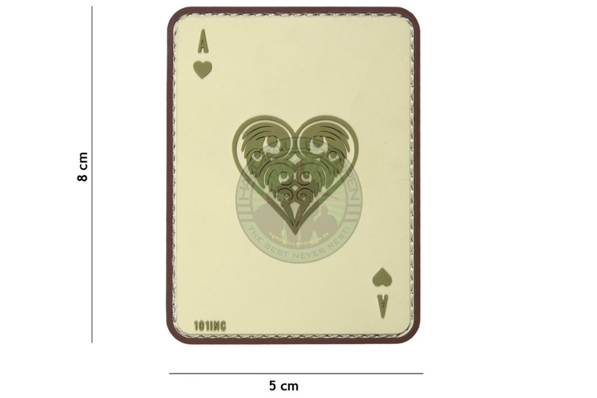 3D PVC, Ace of Hearts, Coyote