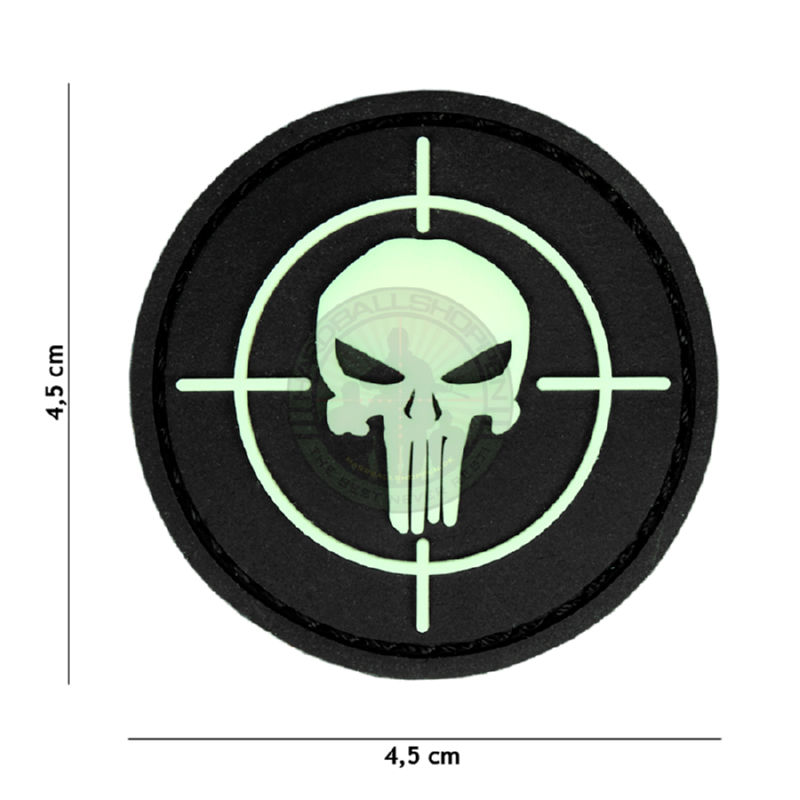 3D PVC, Punisher Sight, Glow in the Dark